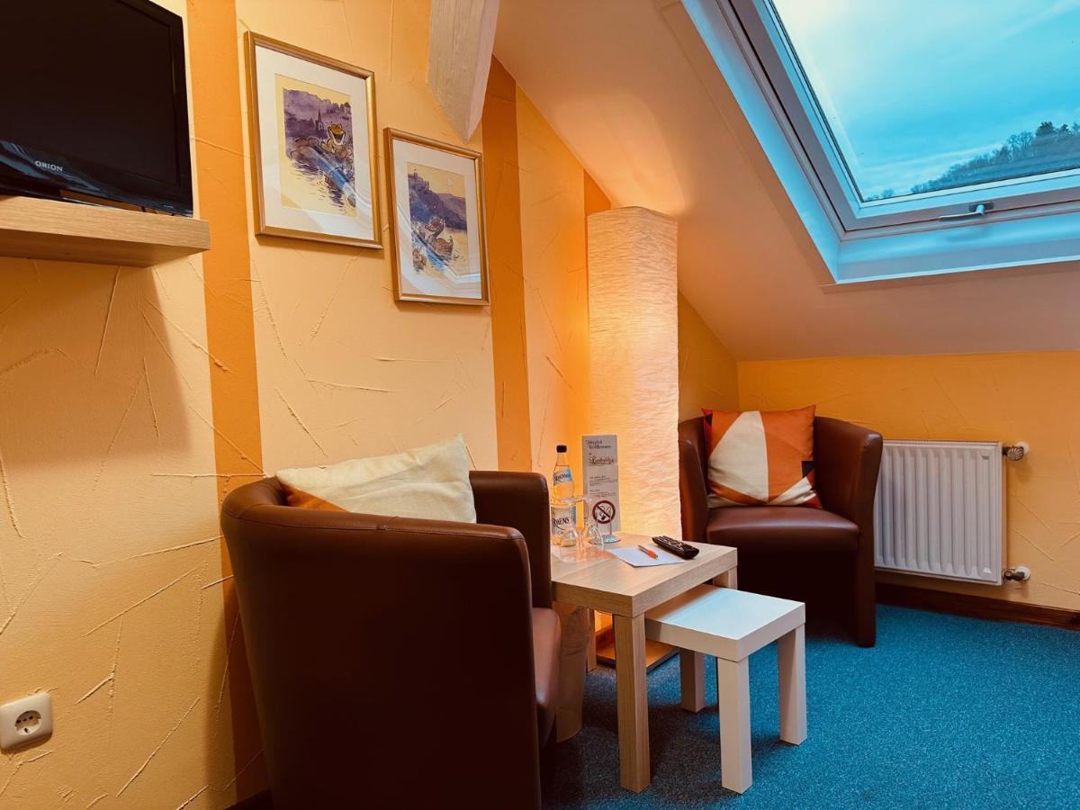 Hotel Cafe Restaurant Loreleyblick Sankt Goar Luaran gambar