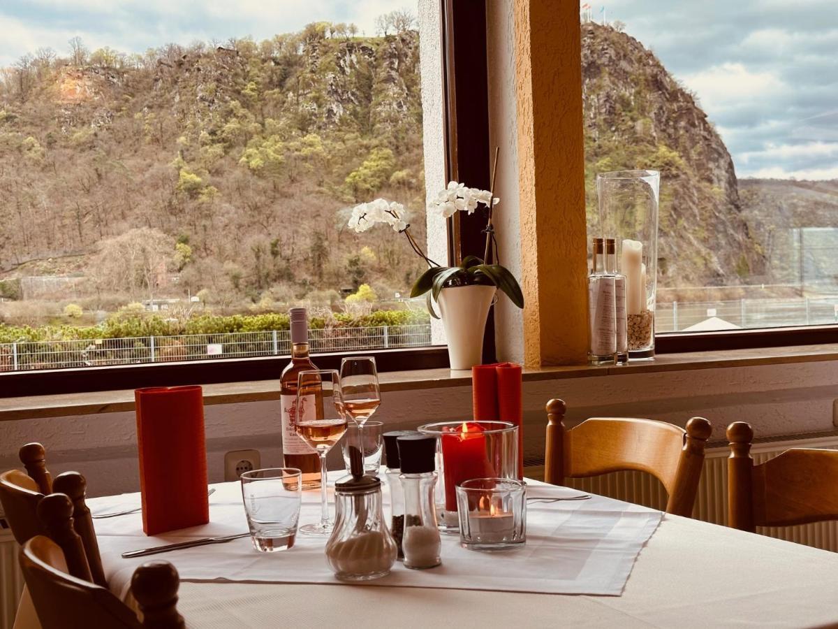 Hotel Cafe Restaurant Loreleyblick Sankt Goar Luaran gambar